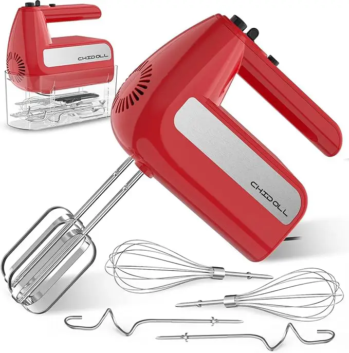 CHIDOLL 5-Speed Electric Hand Mixer