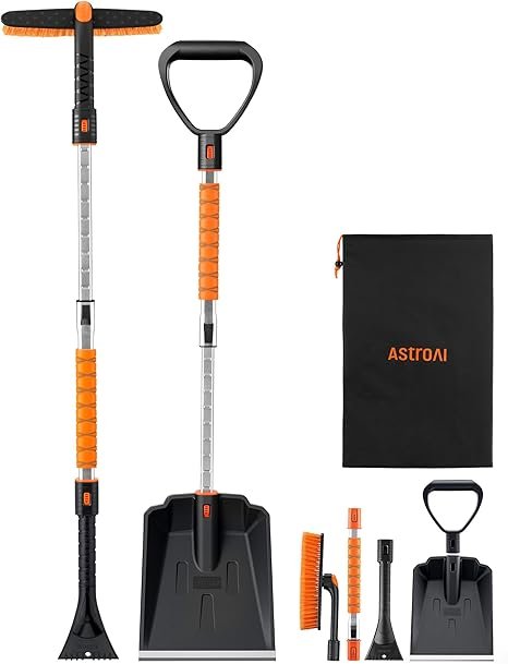 AstroAI 2-in-1 Ice Scraper