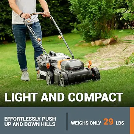 WORX 40V Cordless Lawn Mower Review (14″ WG779): Better Than Nitro? 1 WORX 40V Cordless Lawn Mower review