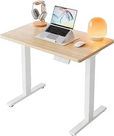 small electric standing desk