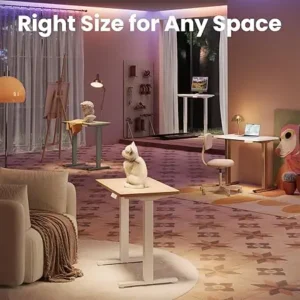 small electric standing desk