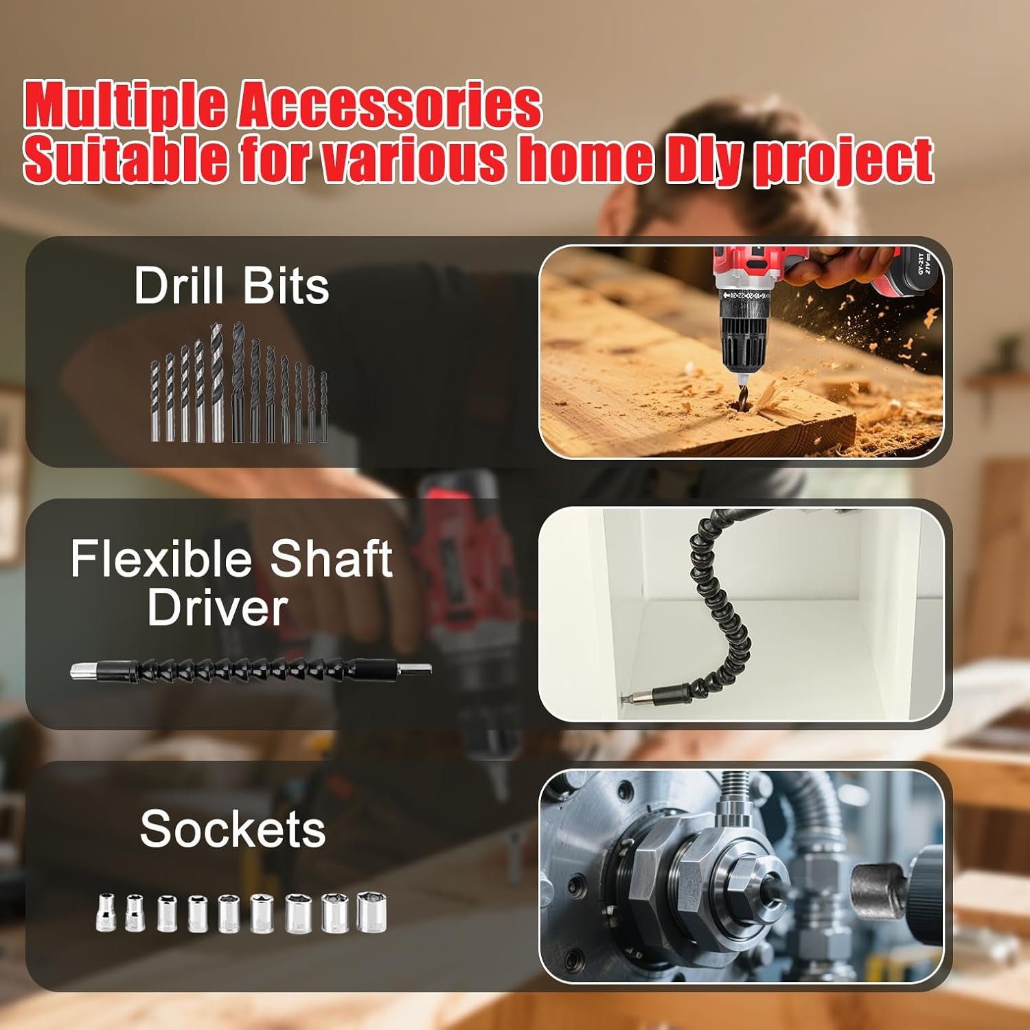 GardenJoy Cordless Drill