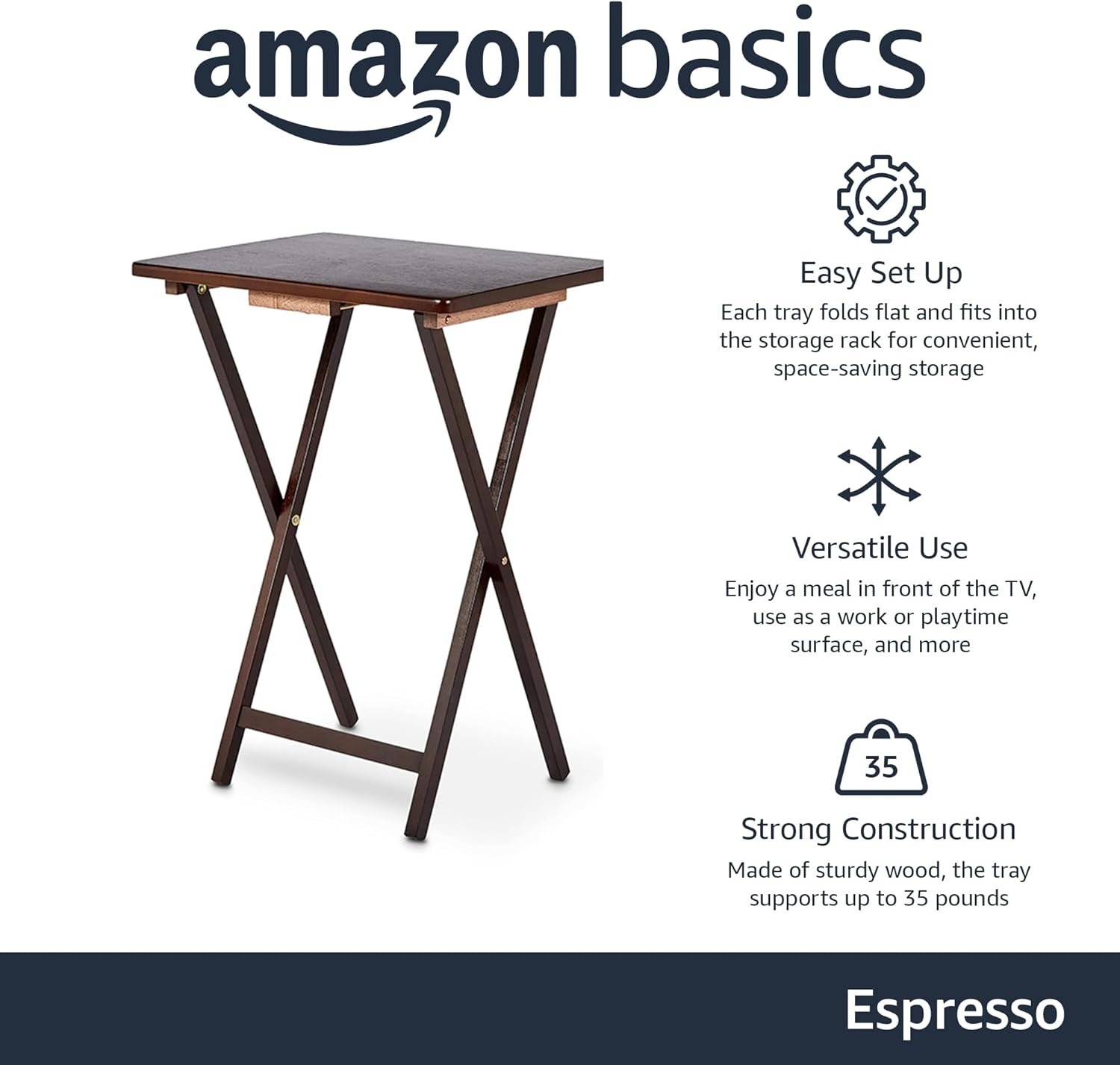 Amazon Basics TV Tray