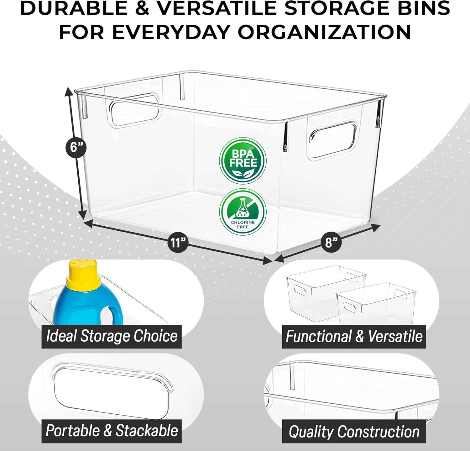 ClearSpace Storage Bins