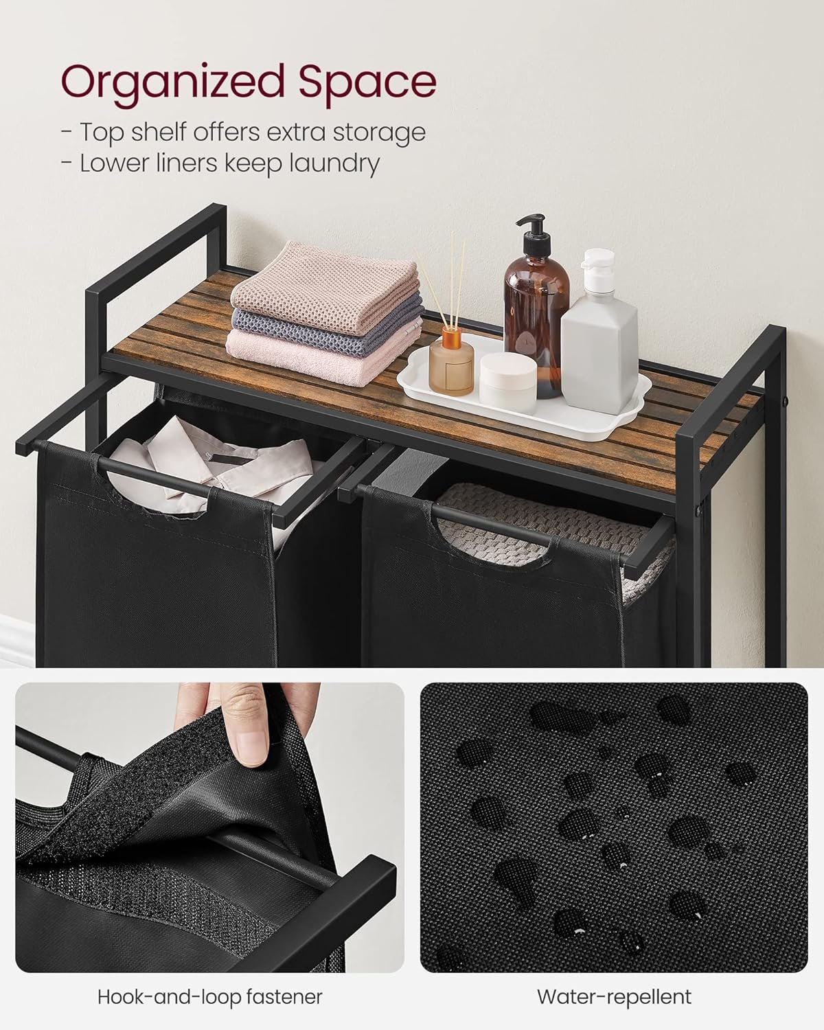 VASAGLE Laundry Hamper