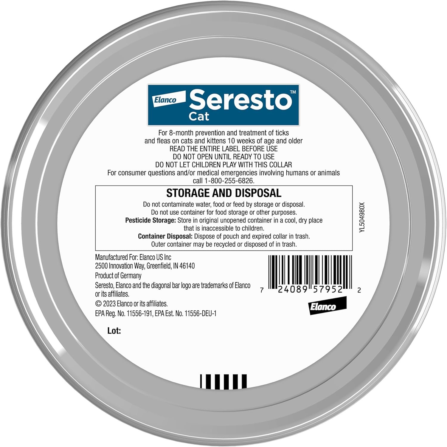 Seresto Cat Flea Collar