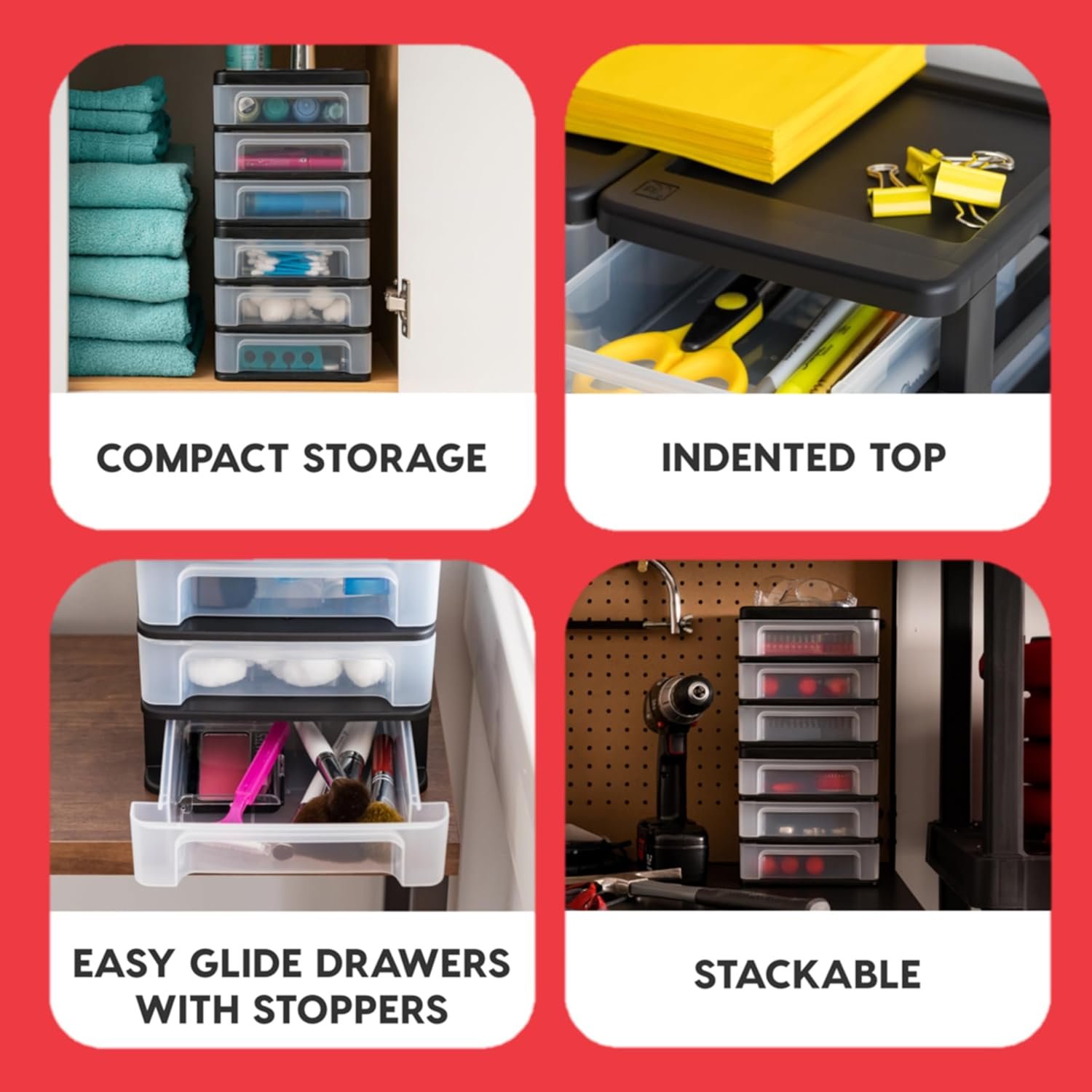 IRIS USA Drawer Organizer