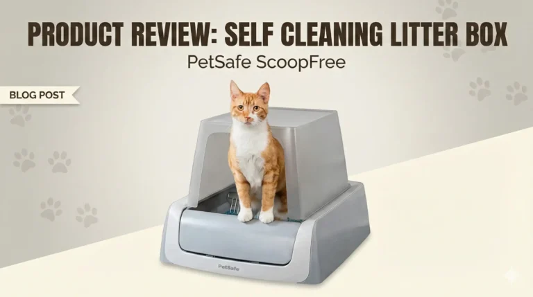 PetSafe ScoopFree Self Cleaning Litter Box with Crystal Tray