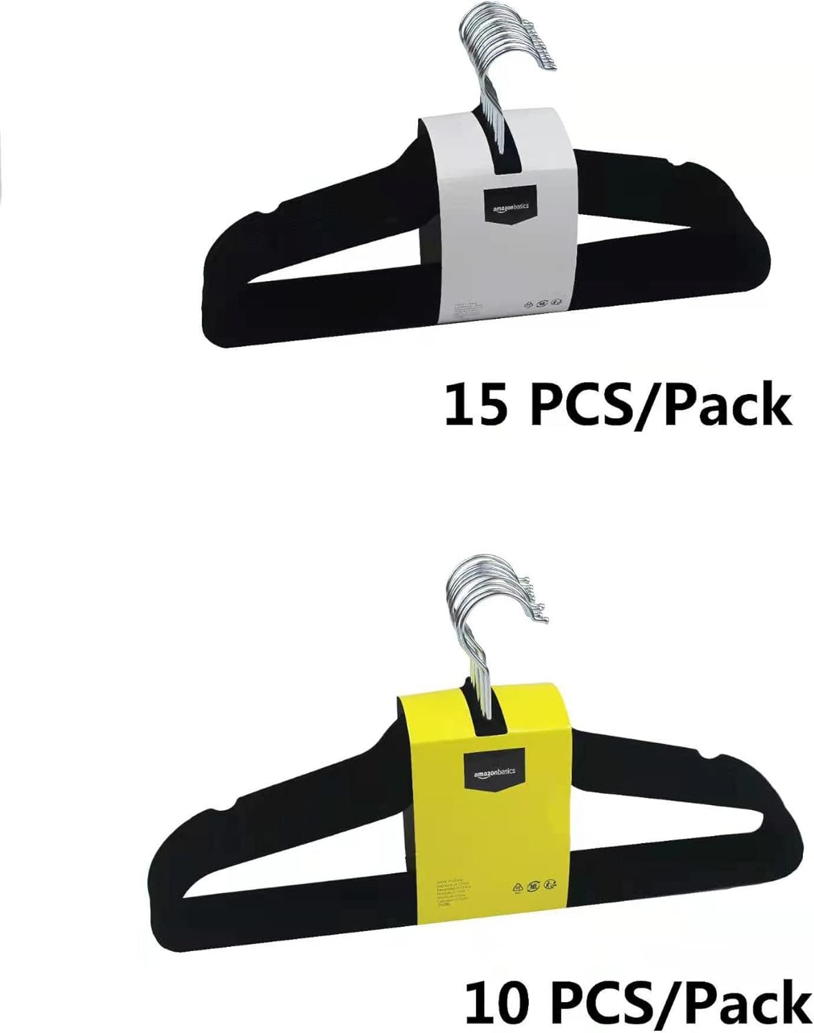 Amazon Basics Velvet Hangers