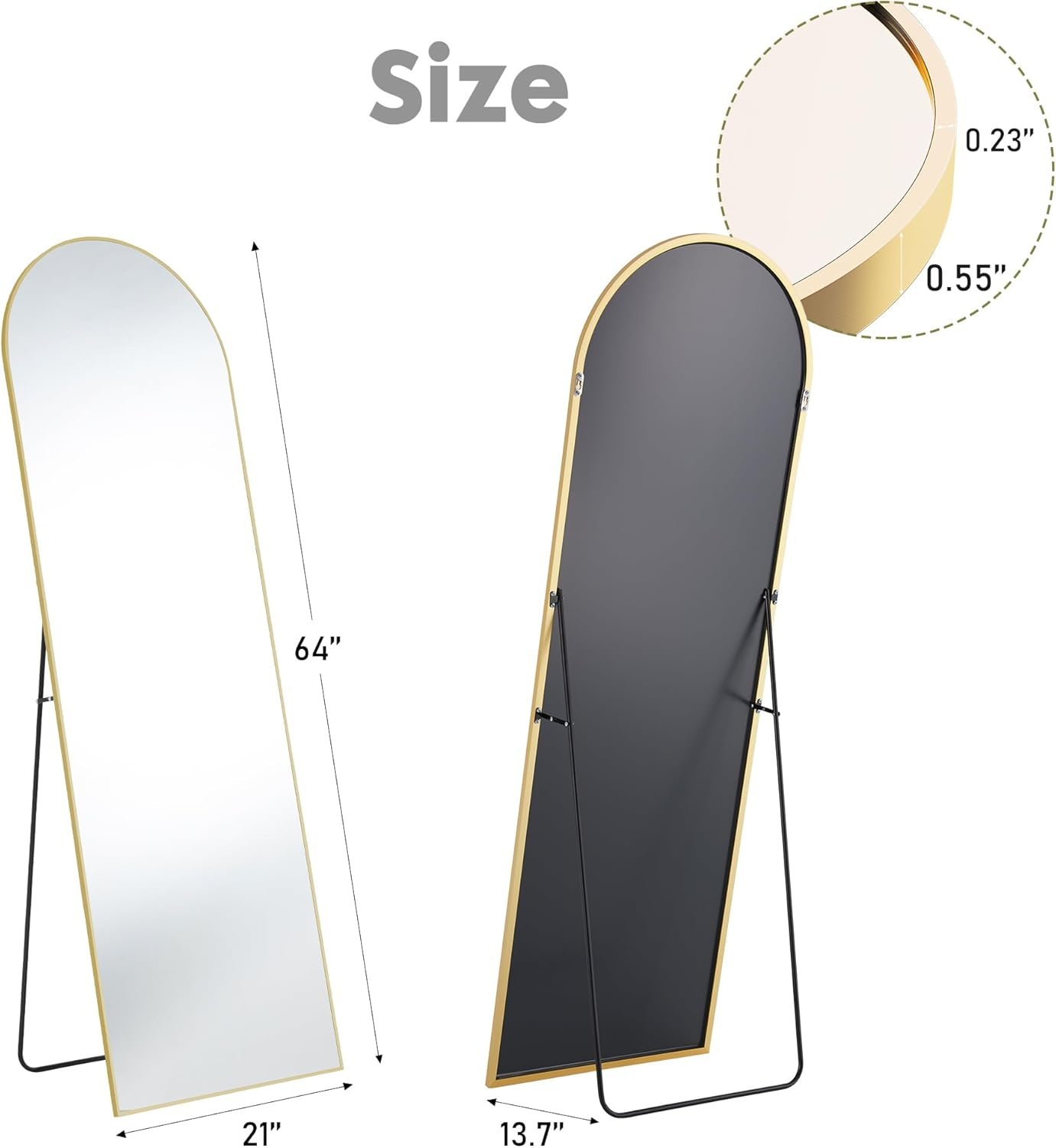 Sweetcrispy Full Length Mirror